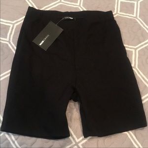 Fashion nova black biker shorts